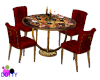 fire rose table