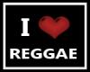 i love reggae sticker
