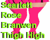 Scarlett Pink Thigh high