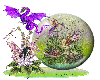 purple dragon globe