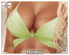 ||M~ Bikini Top Lime||