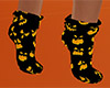 Halloween Faces Socks F