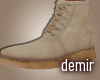 [D] So chic beige boots