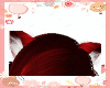 Neko Ears v2 Dark Red