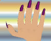 {JF} long pink nails