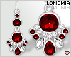 Ruby Diamond Earrings