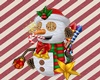 Xmas Snowman animated