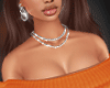 Reyya Orange Dress