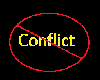 No Conflict Sign