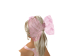 Girls Pink Hair Bow