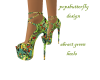 abract green heels