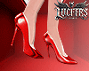 L Vixen Chaos Heels Red