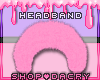 Pink Fur Headband