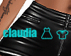 Flavie Leather Short