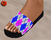 Argyle Sandals (F)