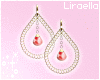 Coral Pearl Jewelry Set