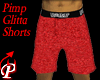 PB Red  Shorts