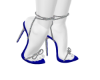 Sexy Glitz Blue Heels
