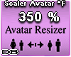 Scaler Avatar *F 350%