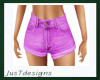 JT Denim Shorts Pink