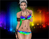 Rainbow Bikini *L*Bottom