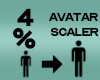 Avatar Scaler 4%