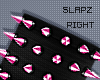 !!S Ankle Spike Hot Pink