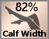 Calf Width Scaler 82% FA