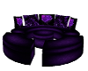Purple Rose Round Sofa