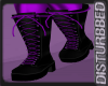 ! My 80's Boots -Purple