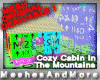 Cabin In Mountains Mesh 