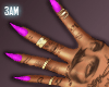 ❥ Purple Nails