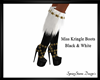Miss Kringle Boots Blk&W