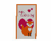 Fox Valentine Door