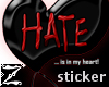 Z: Hate in heart