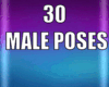 30 MALE POSES