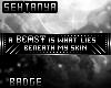 -X- Lies Beneath Badge
