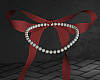 ® Ribbon Necklace Red