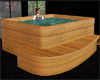 :) Hot Tub In Wood