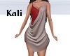 Garnet Drape Dress