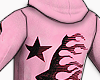 Pink Hell Star Hoodie