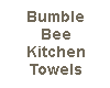 Bumble Bee Towels