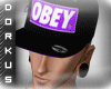 :D: Purple Obey Hat