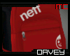 D.:.Neff Backpack in Red