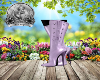 COOL SPRING BOOTS PURPLE