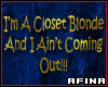 Closet Blonde