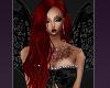 Black Dark Angel Doll Dolls Wings Wing Pretty Red Rose