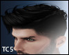 Hair black toppete