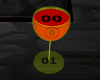 Derivable drinking glass
