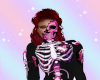 Pink Skeleton Mask